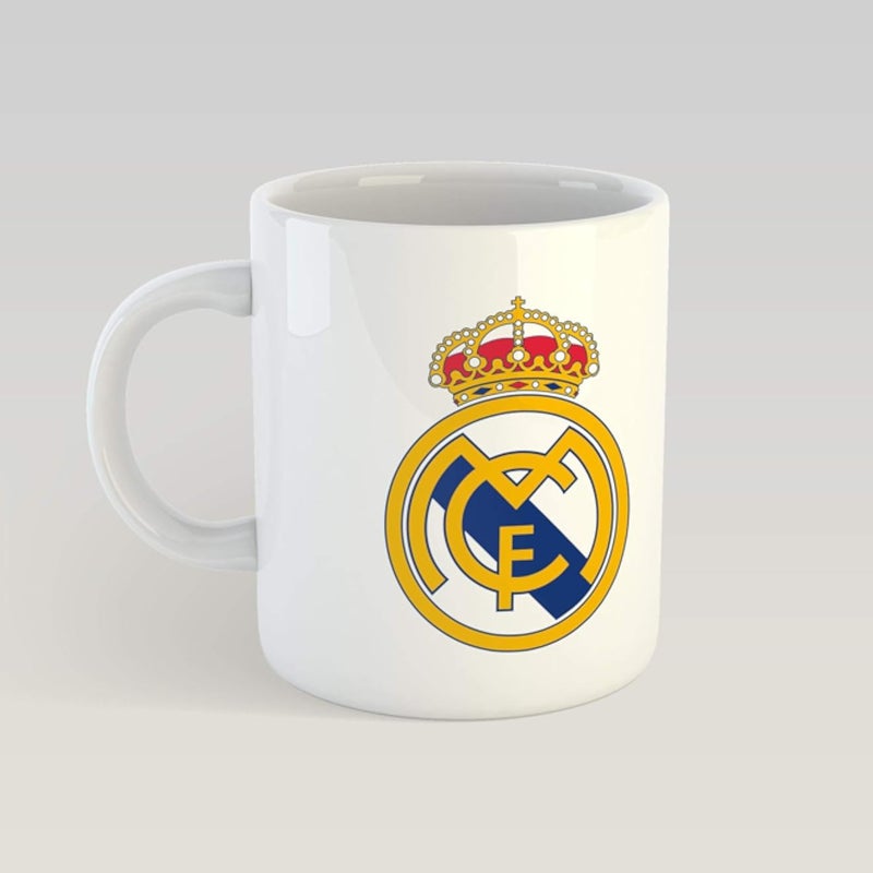 Real Madrid football club mug